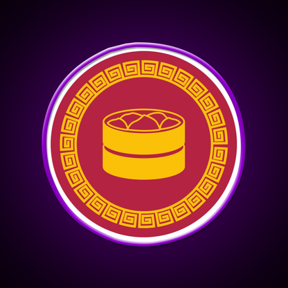 Dim Sum Art Led Neon Sign Chinese Food Rgb Color