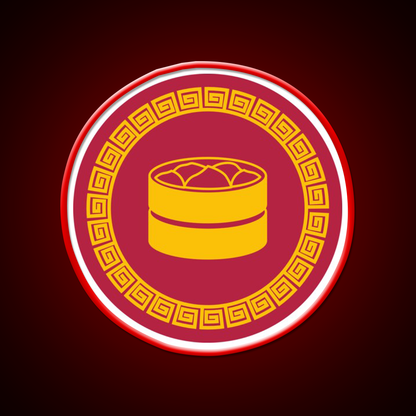 Dim Sum Art Led Neon Sign Chinese Food Rgb Color