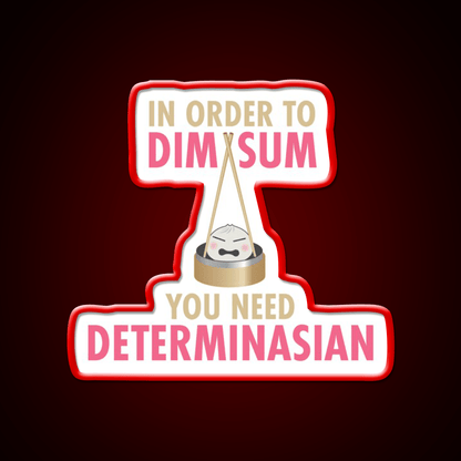 Dim Sum Determinasian Led Neon Sign Chinese Food Rgb Color - Shineneon