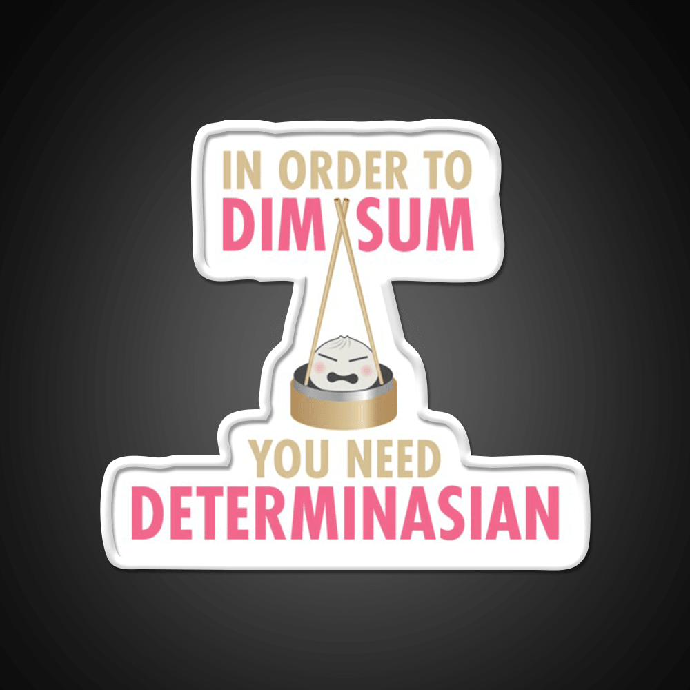 Dim Sum Determinasian Led Neon Sign Chinese Food Rgb Color - Shineneon