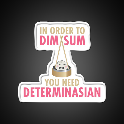 Dim Sum Determinasian Led Neon Sign Chinese Food Rgb Color