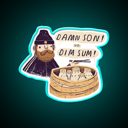 Dim Sum Led Neon Sign Chinese Food Rgb Color