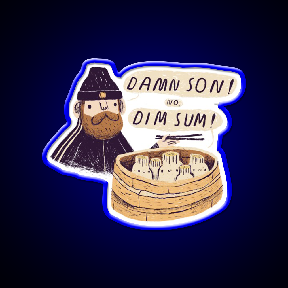 Dim Sum Led Neon Sign Chinese Food Rgb Color