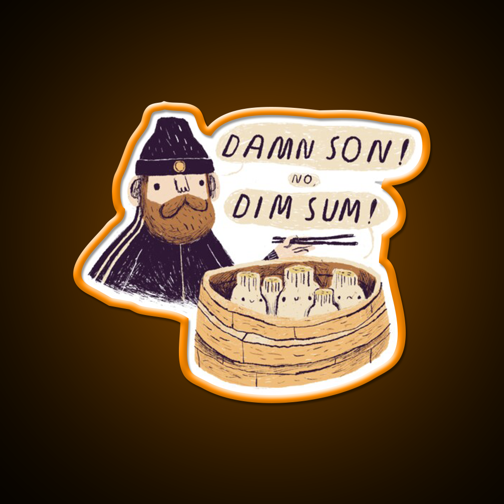 Dim Sum Led Neon Sign Chinese Food Rgb Color