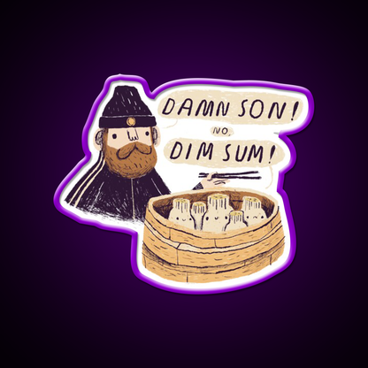 Dim Sum Led Neon Sign Chinese Food Rgb Color