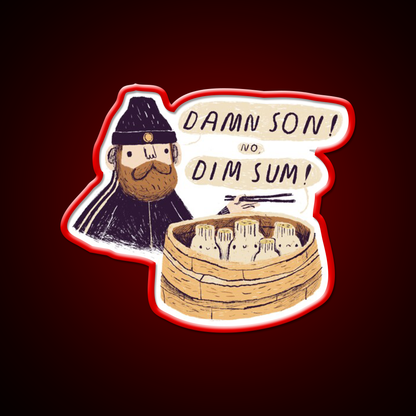 Dim Sum Led Neon Sign Chinese Food Rgb Color