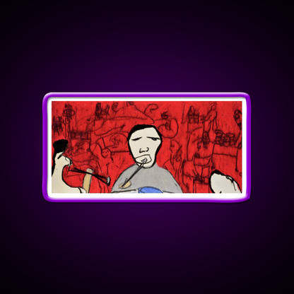 Dim Sum Led Neon Sign Chinese Food Wall Art Rgb Color