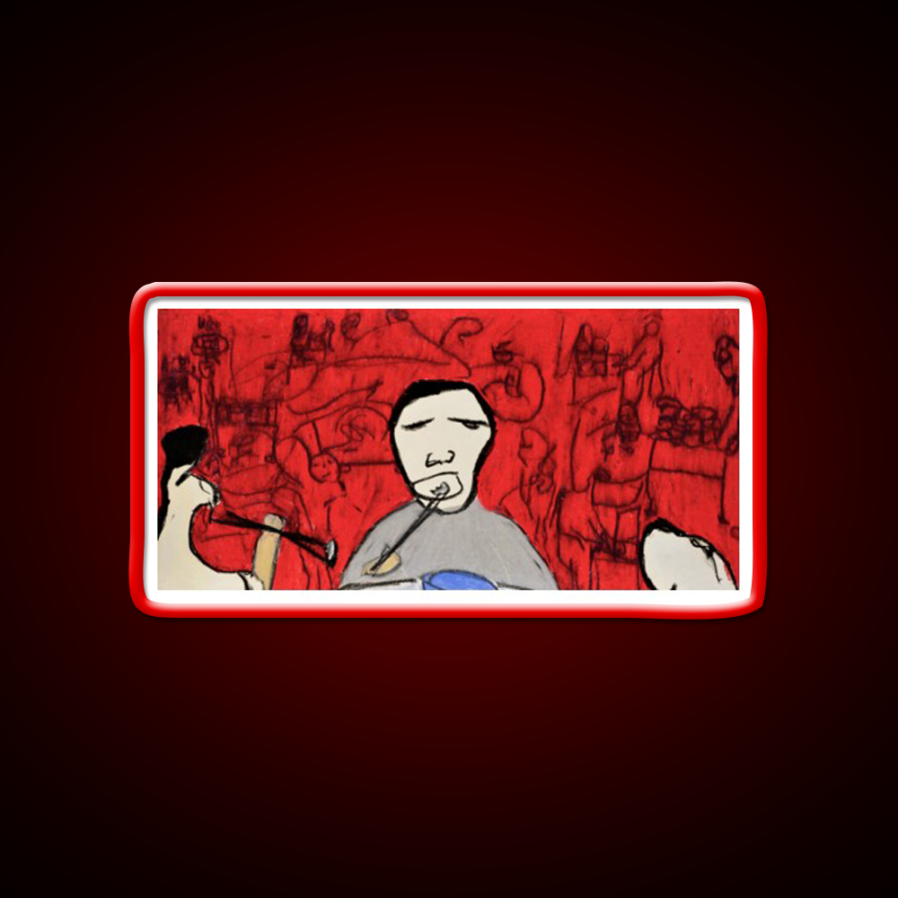 Dim Sum Led Neon Sign Chinese Food Wall Art Rgb Color