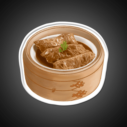 Dim Sum Tofu Skin Led Neon Sign Chinese Food Rgb Color - Shineneon