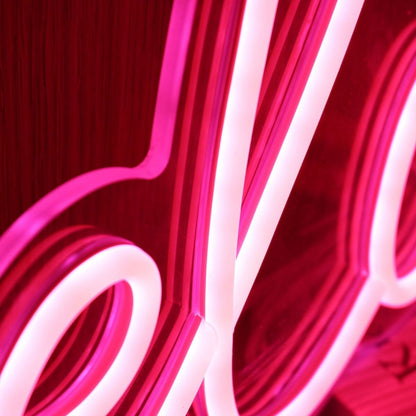 Dimelo Red Led Neon Sign - Shineneon