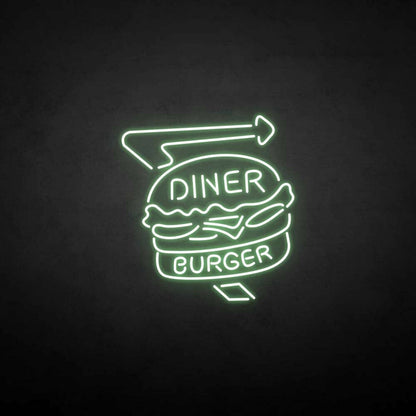 Diner Burger Led Neon Sign | Shineneon