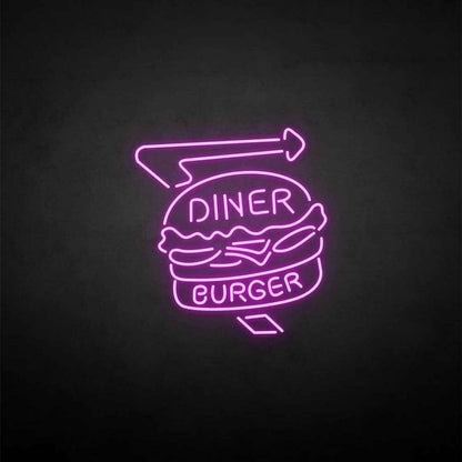 Diner Burger Led Neon Sign | Shineneon