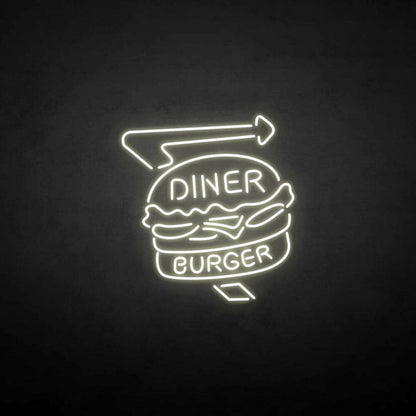 Diner Burger Led Neon Sign | Shineneon