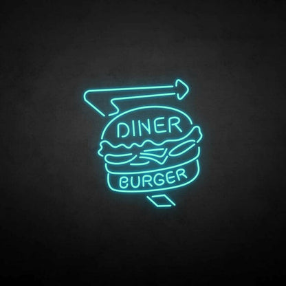 Diner Burger Led Neon Sign | Shineneon