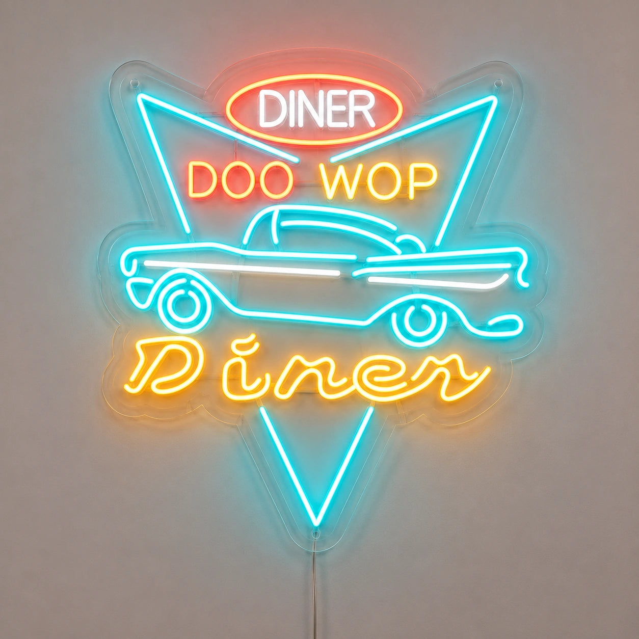 Diner Drive In Neon Sign LED Neon Sign main product image