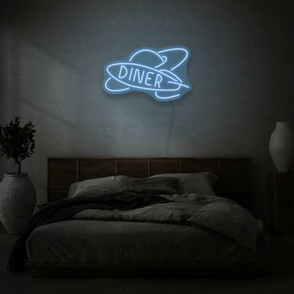 Diner In Space Neon Out-Of-This-World Eating Experience | Shineneon