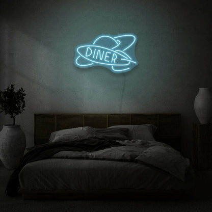 Diner In Space Neon Out-Of-This-World Eating Experience | Shineneon