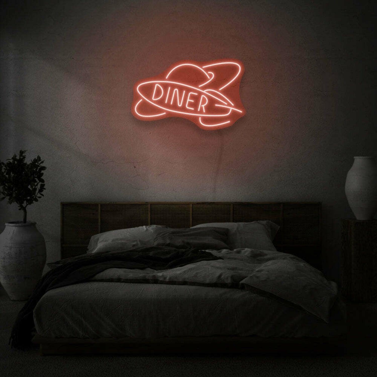 Diner In Space Neon Out-Of-This-World Eating Experience | Shineneon