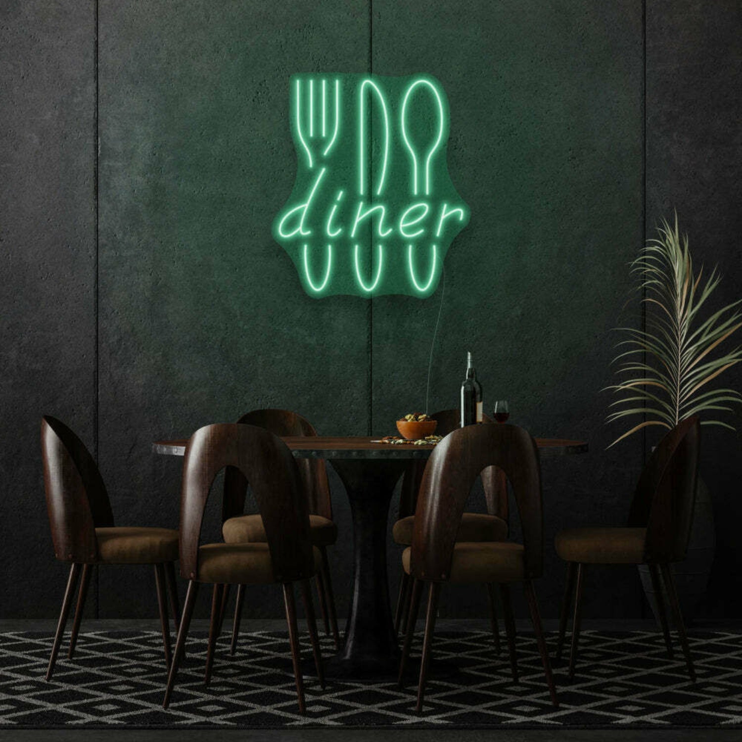 Diner Neon Classic American Eatery Vibes | Shineneon