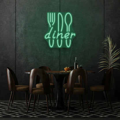Diner Neon Classic American Eatery Vibes | Shineneon