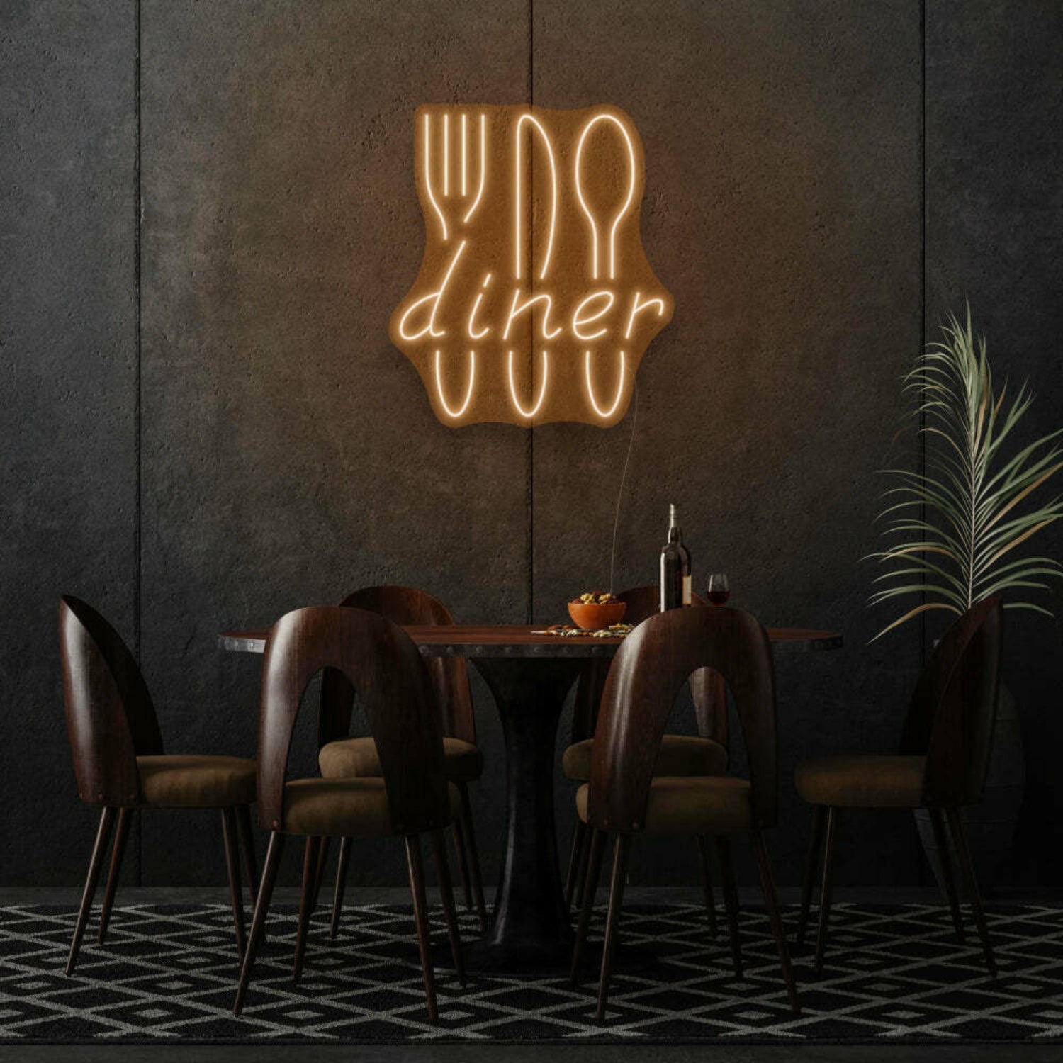 Diner Neon Classic American Eatery Vibes | Shineneon