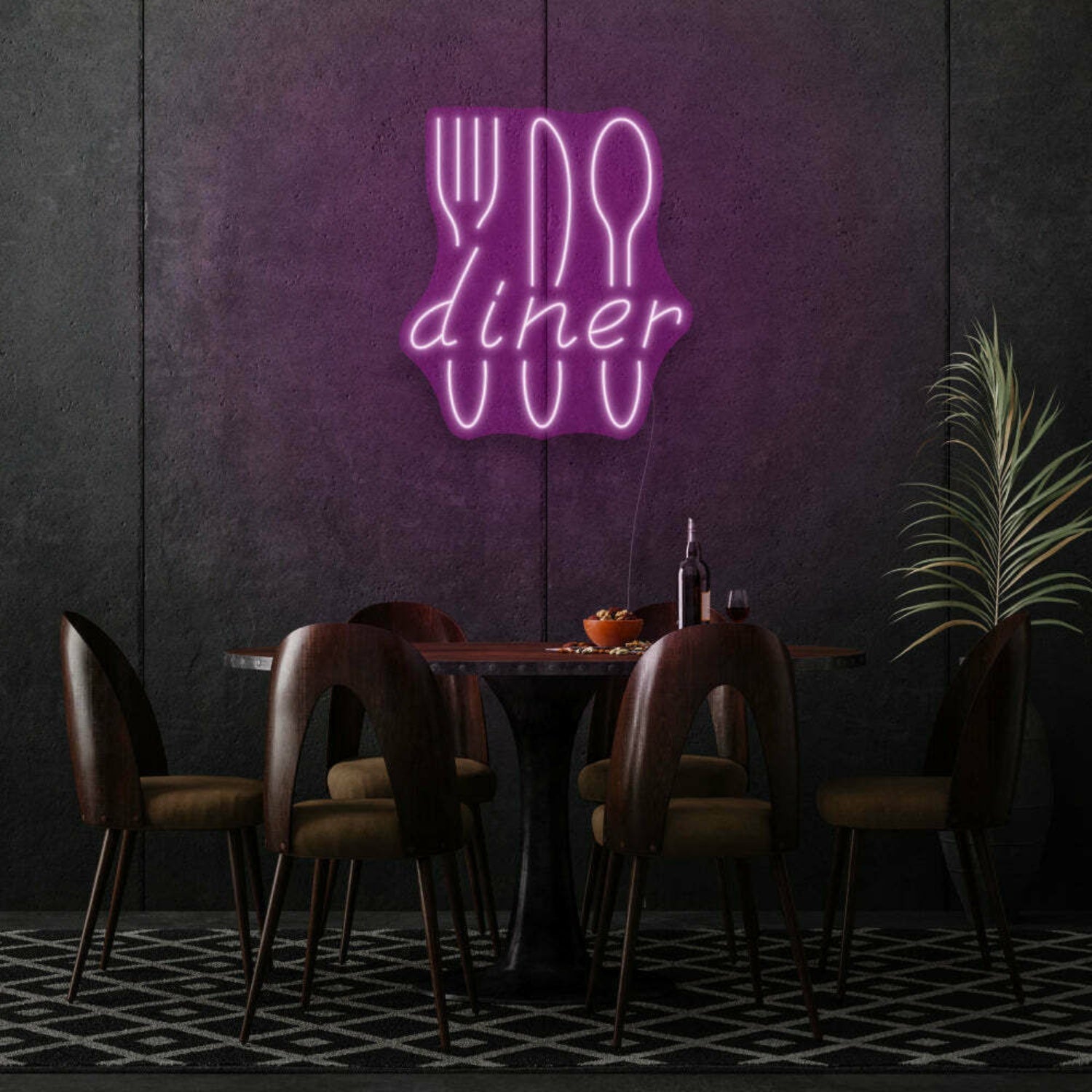 Diner Neon Classic American Eatery Vibes | Shineneon