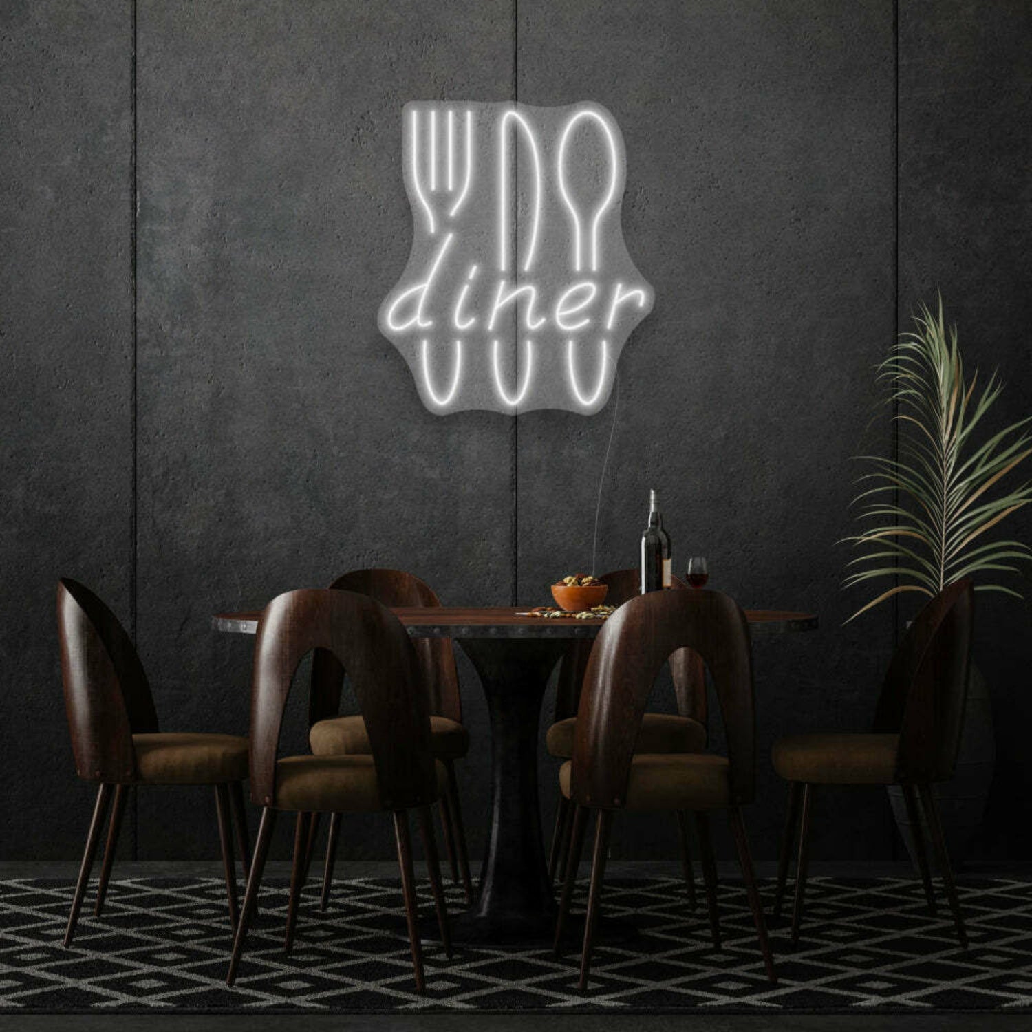 Diner Neon Classic American Eatery Vibes | Shineneon