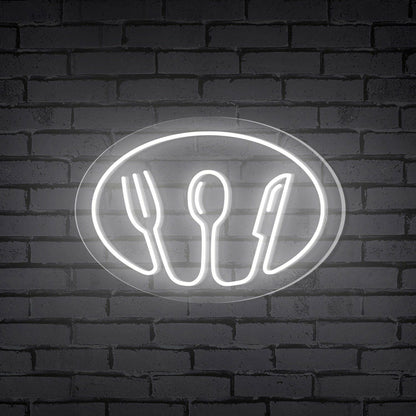Dining Experience 4 In 1 Tableware Led Neon Sign Home Decor Restaurants | Shineneon