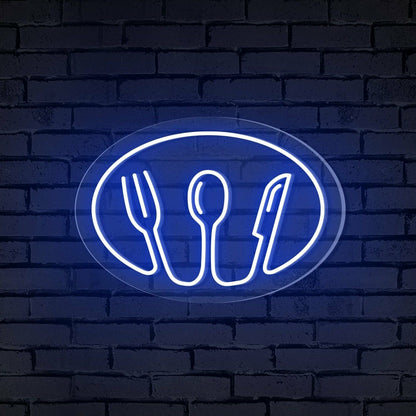 Dining Experience 4 In 1 Tableware Led Neon Sign Home Decor Restaurants | Shineneon