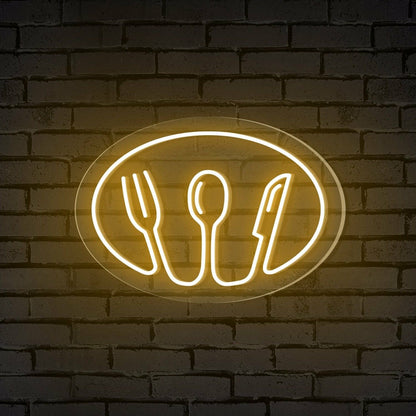 Dining Experience 4 In 1 Tableware Led Neon Sign Home Decor Restaurants | Shineneon
