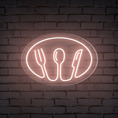 Dining Experience 4 In 1 Tableware Led Neon Sign Home Decor Restaurants | Shineneon