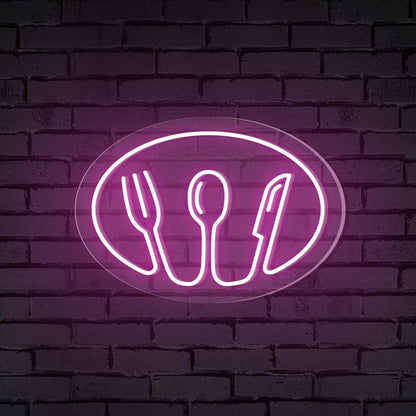 Dining Experience 4 In 1 Tableware Led Neon Sign Home Decor Restaurants | Shineneon