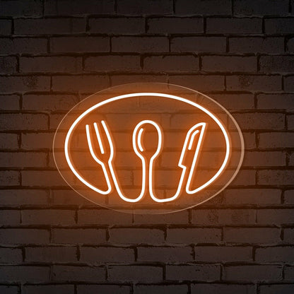Dining Experience 4 In 1 Tableware Led Neon Sign Home Decor Restaurants | Shineneon