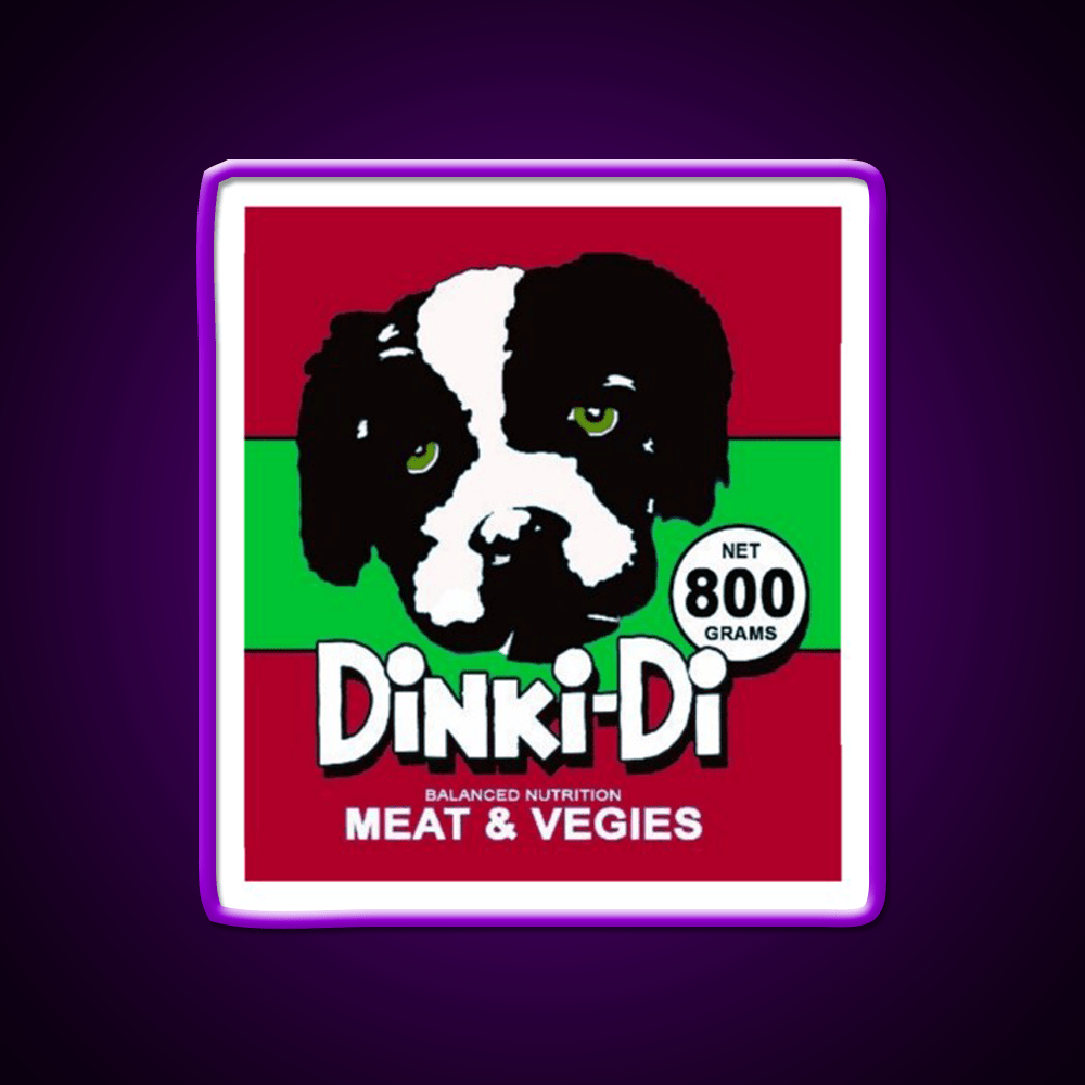 Dinky Di Advert Film Copy Snack Food Led Neon Sign Rgb Color - Shineneon