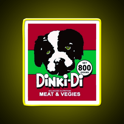 Dinky Di Advert Film Copy Snack Food Led Neon Sign Rgb Color - Shineneon