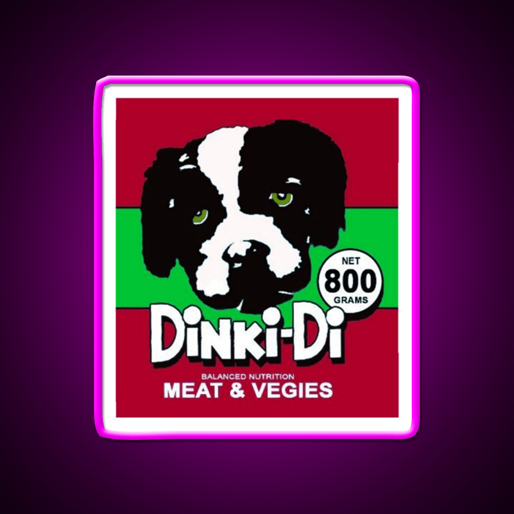 Dinky Di Advert Film Copy Snack Food Led Neon Sign Rgb Color - Shineneon