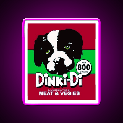 Dinky Di Advert Film Copy Snack Food Led Neon Sign Rgb Color - Shineneon