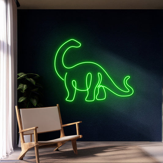 Dinosaur Neon Light