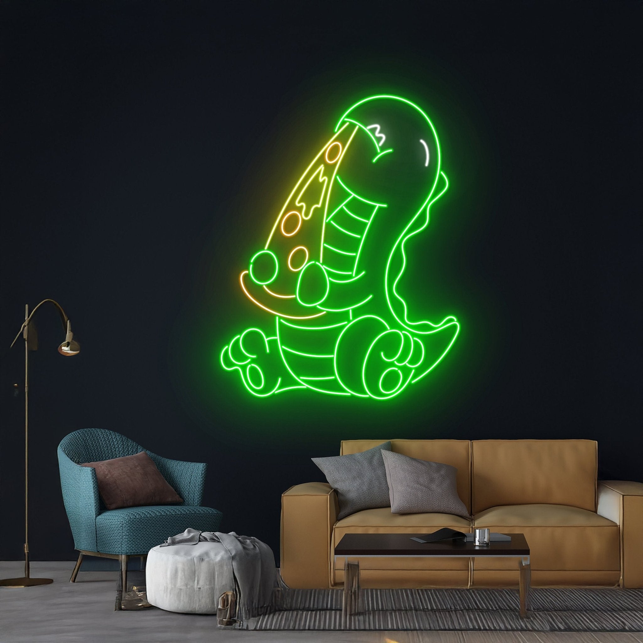 Dinosaur Pizza Neon Sign - Shineneon