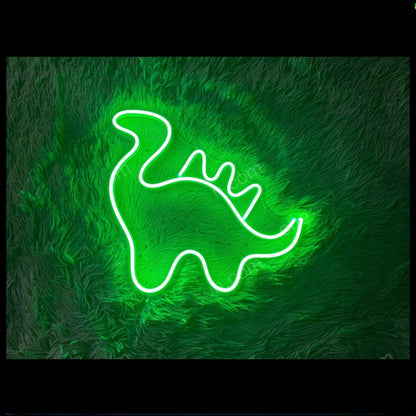 Dinosaur Purple Led Neon Sign For Kids Room Creative Space Decor | Shineneon