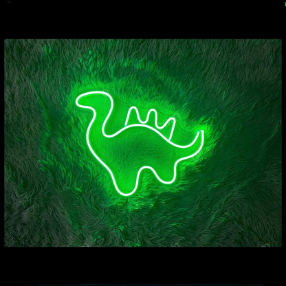 Dinosaur Purple Led Neon Sign For Kids Room Creative Space Decor | Shineneon