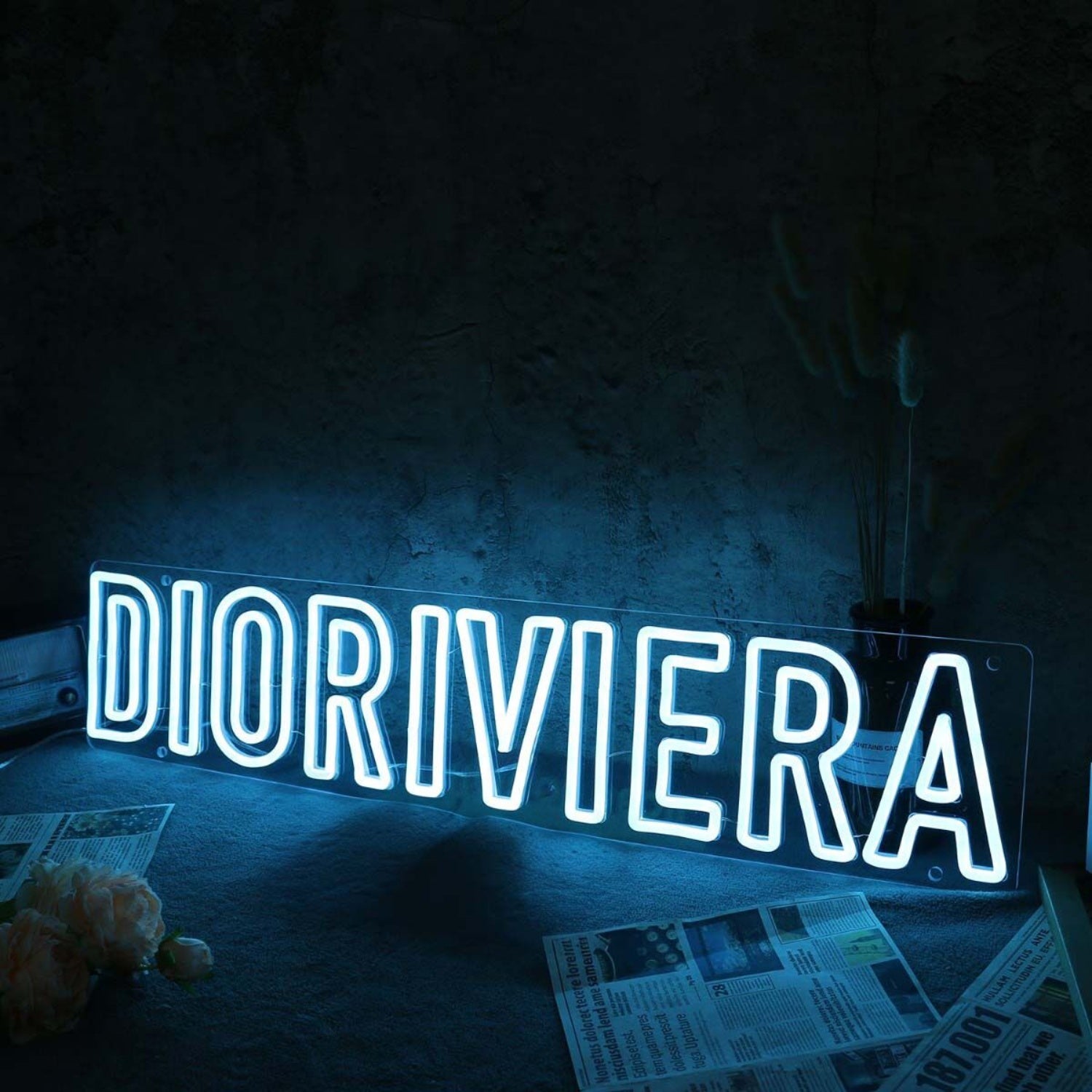 Dioriviera Blue Led Neon Sign | Shineneon