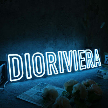 Dioriviera Blue Led Neon Sign | Shineneon