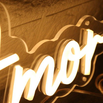 Dios Es Amor Yellow Led Neon Sign - Shineneon