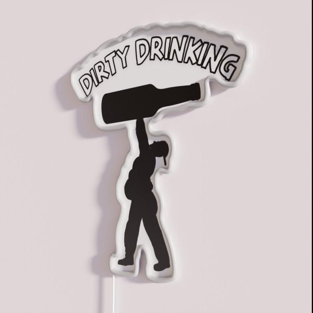 Dirty Drinking Rgb Led Neon Sign - Shineneon