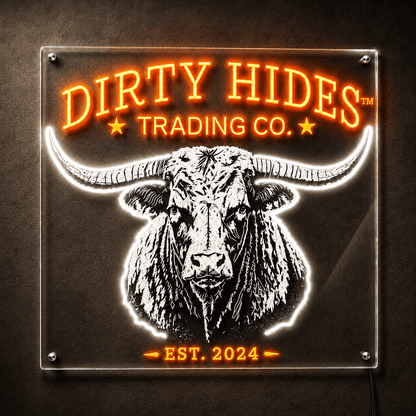 Dirty Hides Trading Co Custom LED Neon Sign - Shineneon