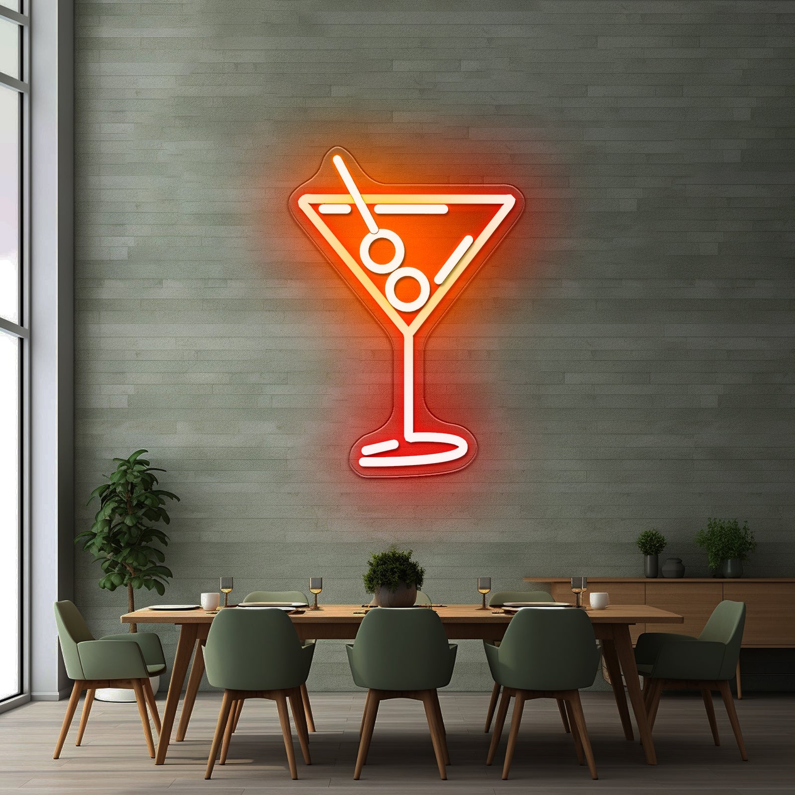 Dirty Martini Neon Signs For Bar Wall Decor - Shineneon
