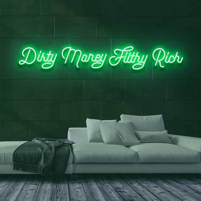 Dirty Money Led Neon Sign | Shineneon