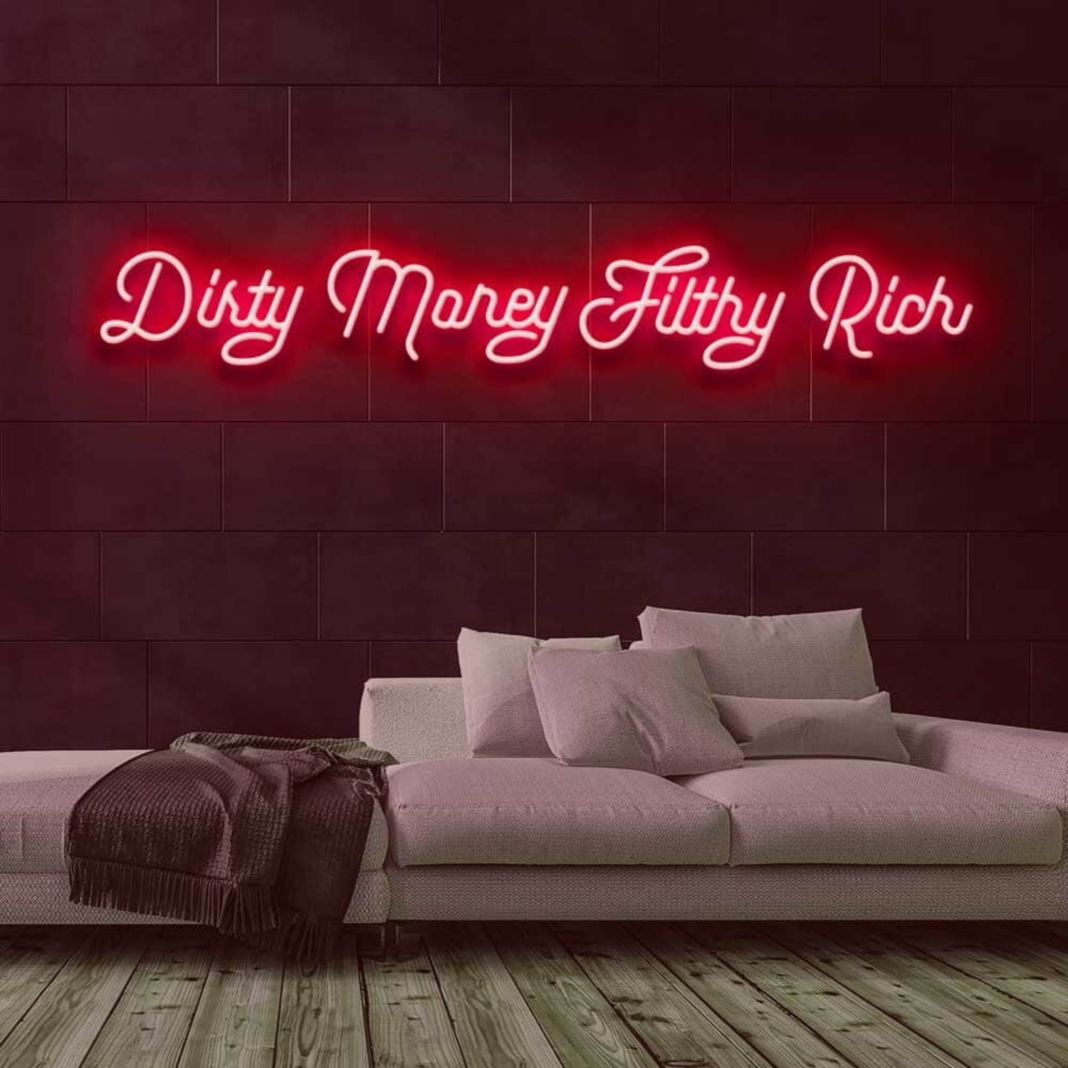 Dirty Money Led Neon Sign | Shineneon