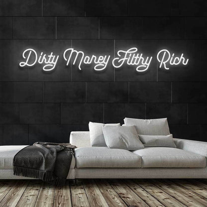 Dirty Money Led Neon Sign | Shineneon